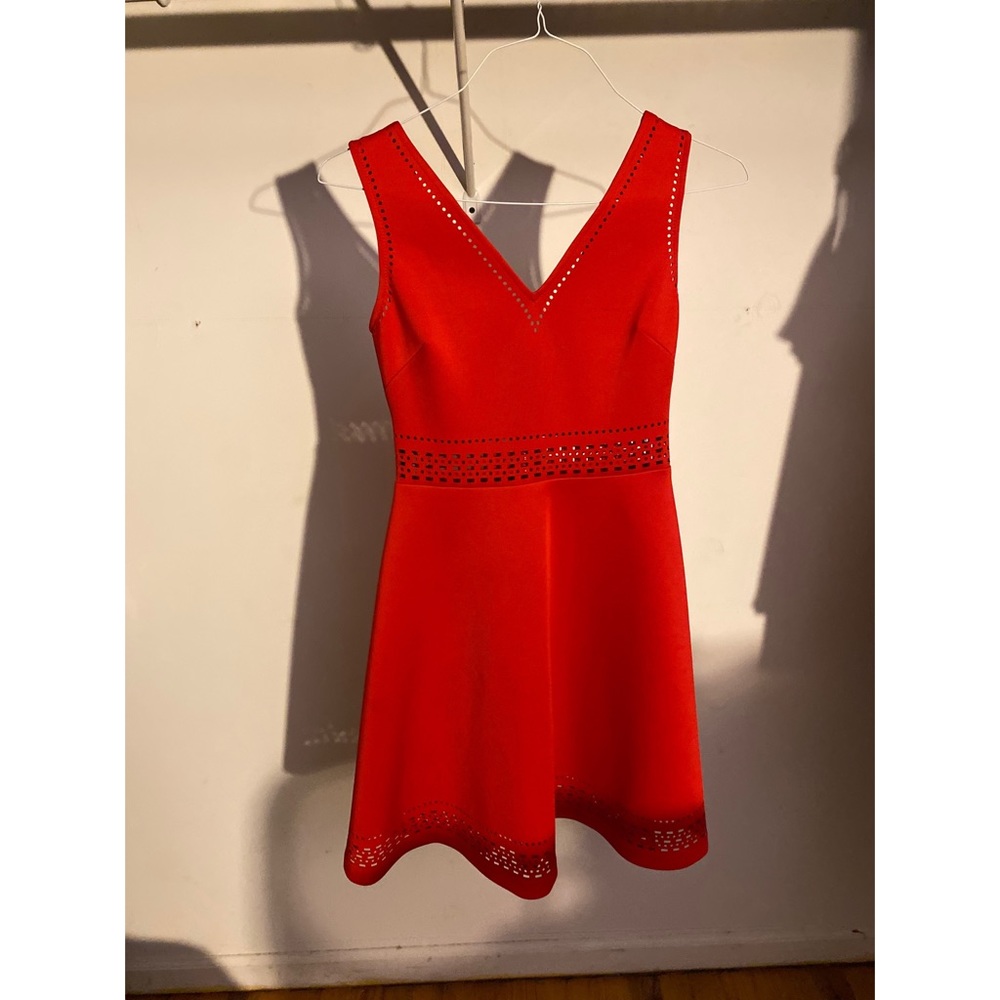 Red dress